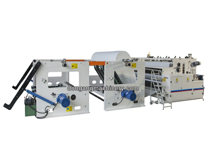 Wall type structure 2100mm toilet paper Maxi roll machine